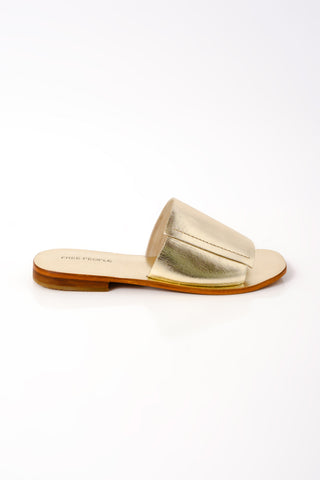 Verona Slide Sandal Gold