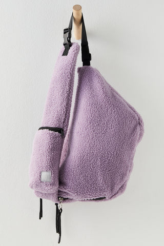 Overachiever Sherpa Sling Steel Lavender