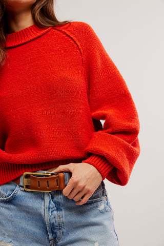 Riley Pullover Fiery Red