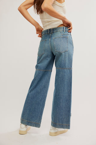 Benji Relaxed Wide Leg Salt of the Earth