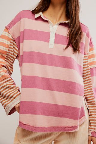 Aster Stripe Tee Farm Combo