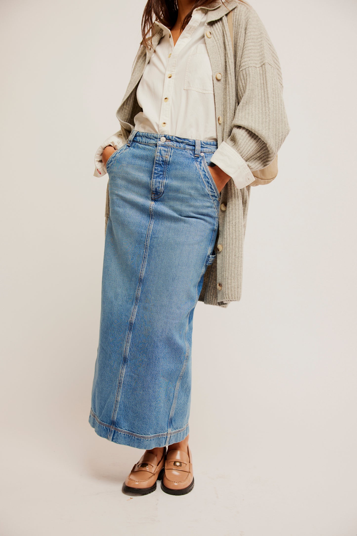 Francisco Denim Maxi Head Over Heels