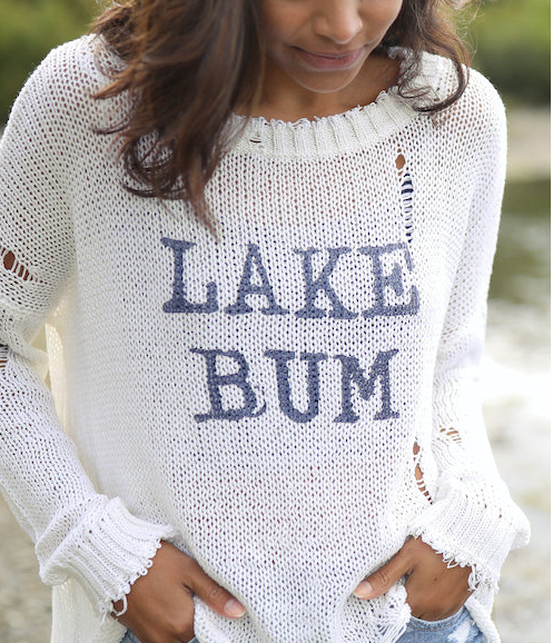 Load image into Gallery viewer, Lake Bum Cotton Crew
