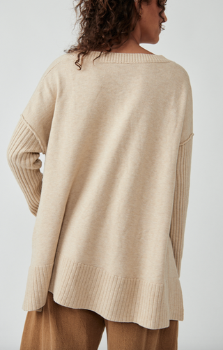 Orion A Line Tunic Almond
