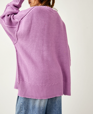 Alli V Neck Iris Orchid