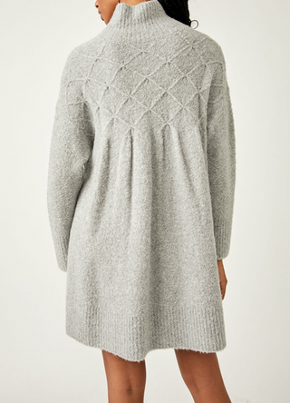 Jaci Sweater Dress Heather Gray