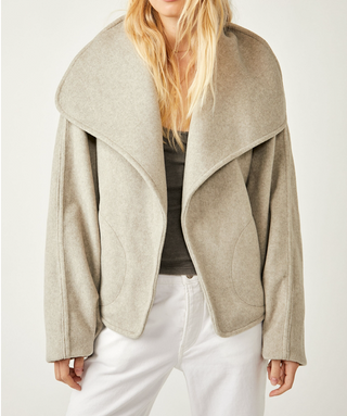 Mina Jacket Heathered Coffee