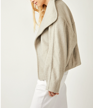 Mina Jacket Heathered Coffee