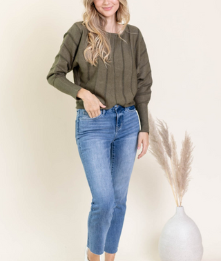 Long Sleeve Dolman Sweater