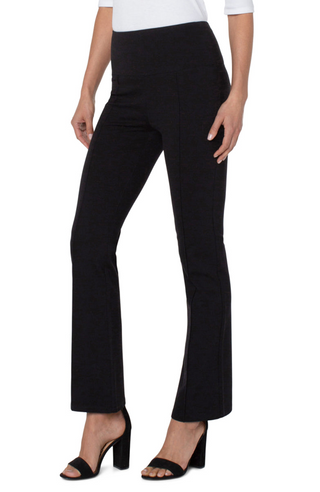 Pearl Pant Full Length Flare with Pintuck