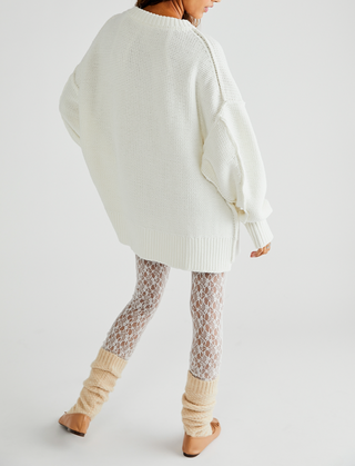 Alli V Neck Optic White