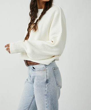 Easy Street Crop Pullover Moonglow