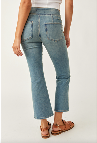 In My Feelings Cropped Boot Kismet