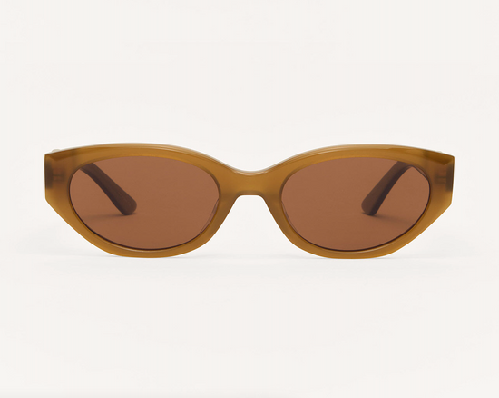Heat Wave Polarized Sunglasses / Taupe Brown