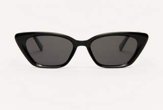Staycation Polarized Sunglasses / Black Grey