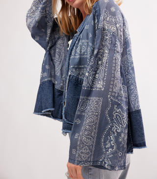 Bandana Dreams Bed Jacket