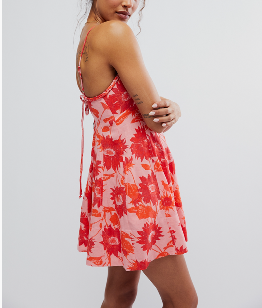 free people altura printed mini dress Free People Altura Printed Mini Dress