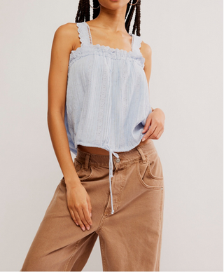 Because of You Tank Chambray