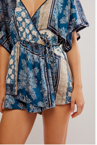 Oasis Romper Indigo Combo
