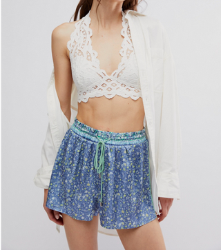 Adella Halter Bra Ivory