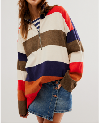 Coastal Stripe Pullover
