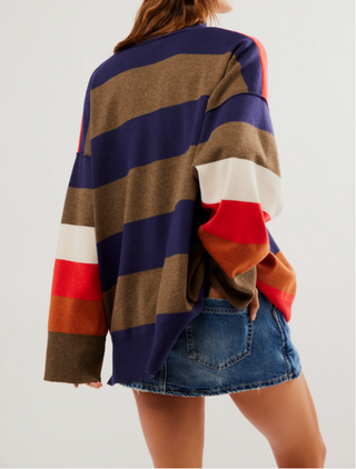 Coastal Stripe Pullover