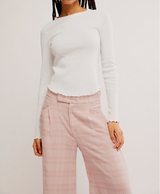 Easy Does it Tee White