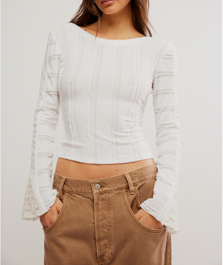 Rocky Long Sleeve White