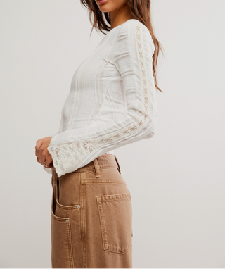 Rocky Long Sleeve White