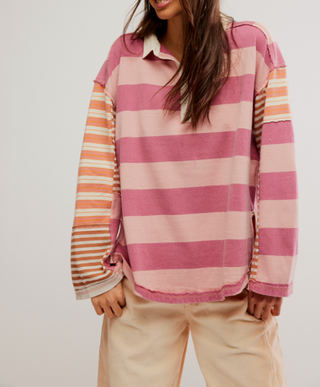 Aster Stripe Tee Farm Combo