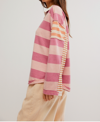 Aster Stripe Tee Farm Combo