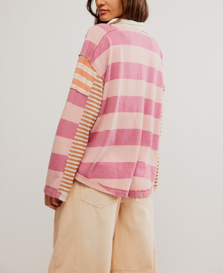 Aster Stripe Tee Farm Combo