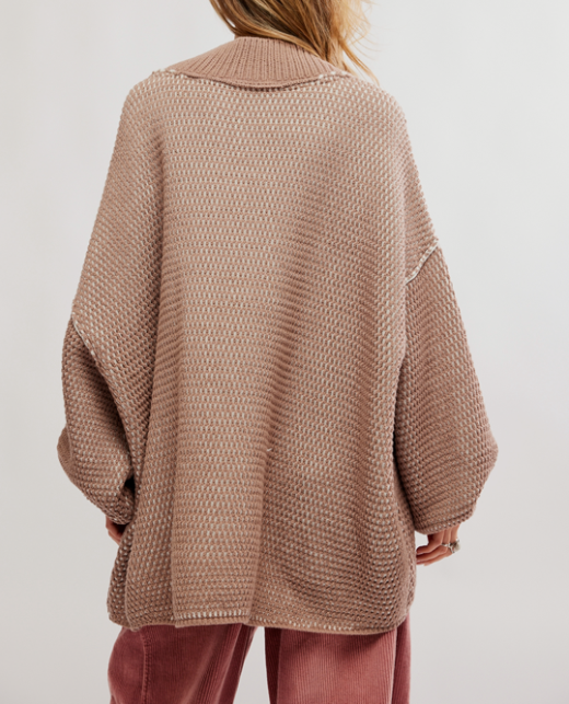 Maisie Sweater Stucco Combo