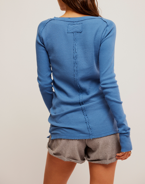 Care FP Honey B Crew Neck Copenhagen Blue