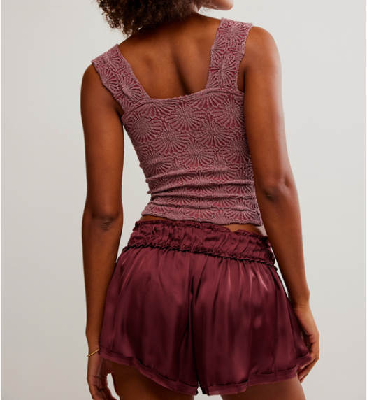 Love Letter Cami Red Plum