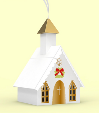 Christmas Village Church Bath Balm