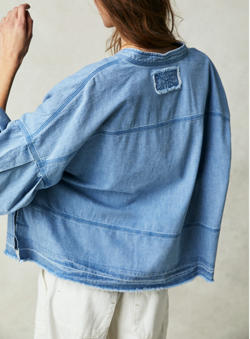 Jude Denim Pullover / Vintage Indigo