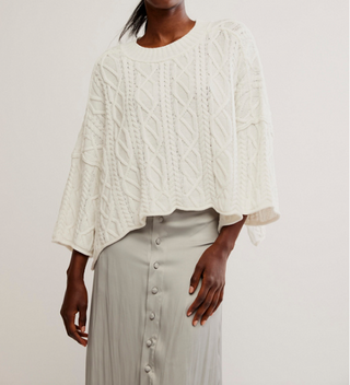 Washed Ashore Sweater / White