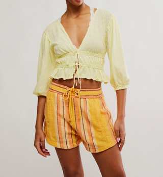 Let's Go Blouse / Summertime Lemonade