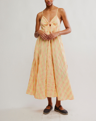 Via Midi Dress / Creamsicle Combo Eve