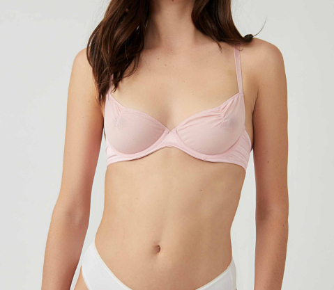 Load image into Gallery viewer, Heart Throb Underwire Silver Pink
