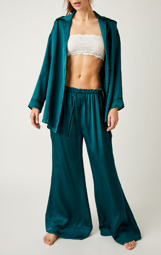 Dreamy Days Solid PJ Set Forest Pool