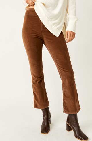 In My Feelings Crop Boot Chocolate