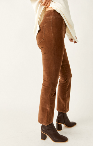 In My Feelings Crop Boot Chocolate