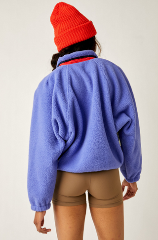 Hit The Slopes Pullover Blue Retro