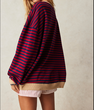 Classic Stripped Crew Nautical Combo