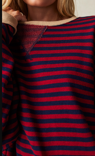 Classic Stripped Crew Nautical Combo