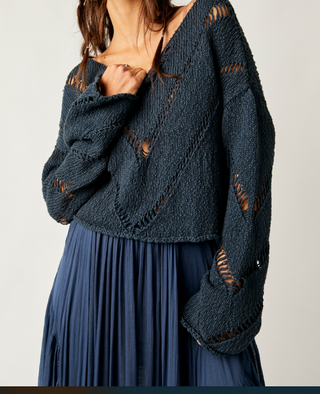 Hayley Sweater Ocean Abyss