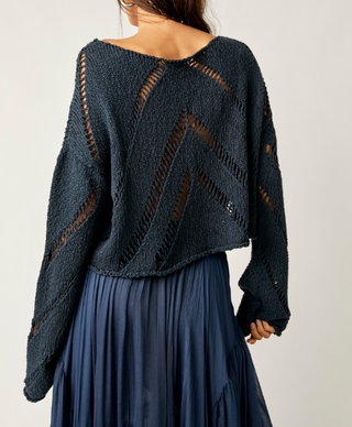 Hayley Sweater Ocean Abyss