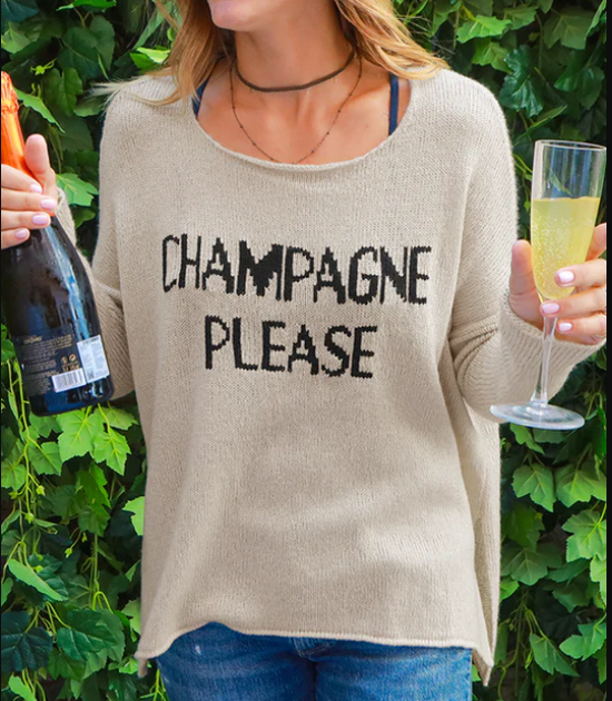 Champagne Please Crew Lightweight